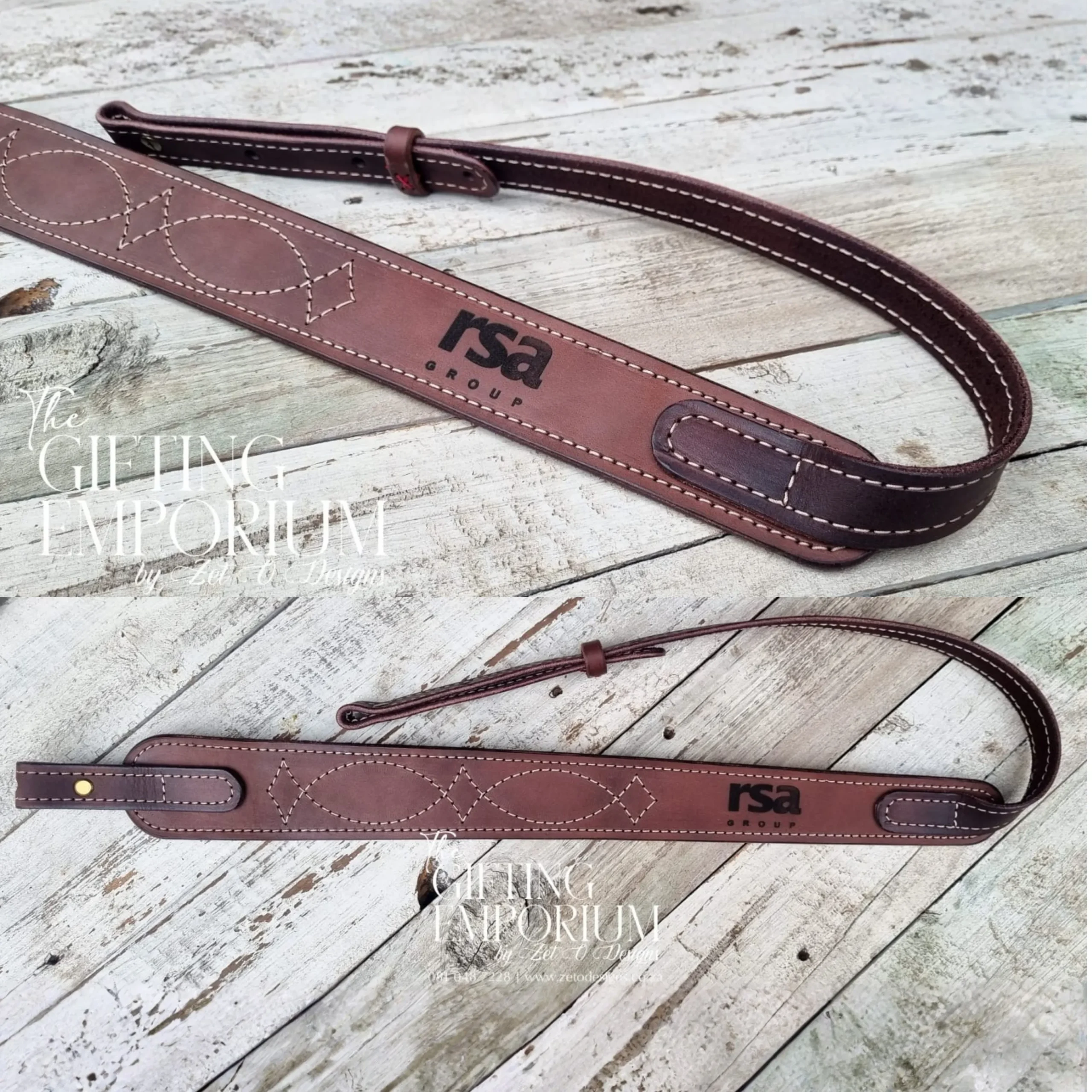 Heirloom-quality leather rifle sling handcrafted for hunters and outdoor enthusiasts