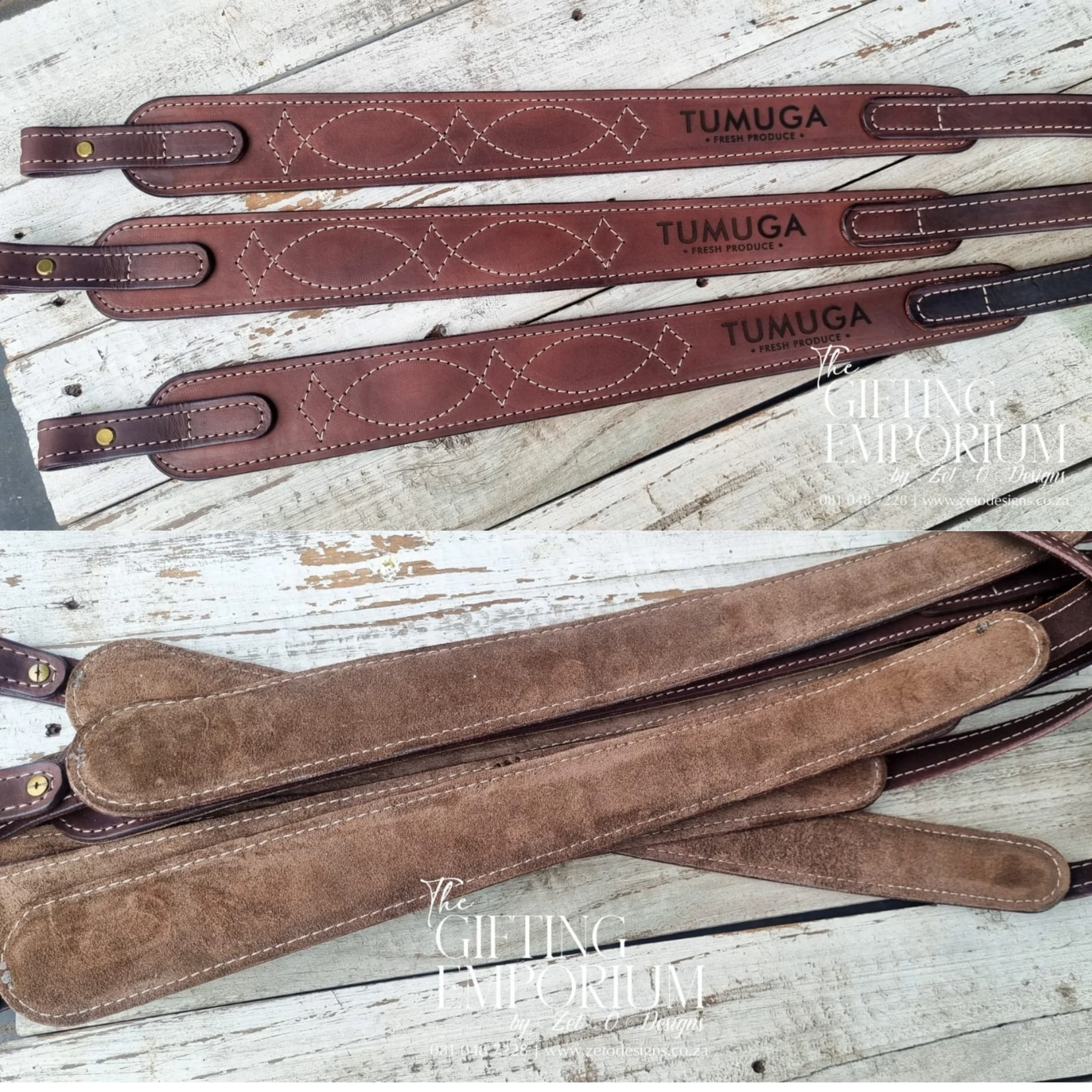 Expertly handcrafted leather rifle sling with durable hardware and precision stitching