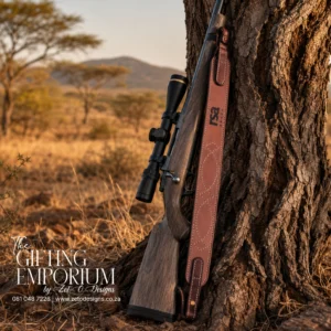 Hunter Rifle Sling | Bushveld Edition handcrafted from genuine vegetable-tanned leather